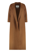 Load image into Gallery viewer, Long camelwool coat
