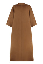 Load image into Gallery viewer, Long camelwool coat
