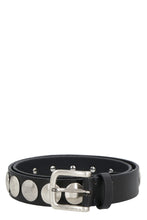 Load image into Gallery viewer, Trinidad studded leather belt
