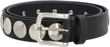 Load image into Gallery viewer, Trinidad studded leather belt
