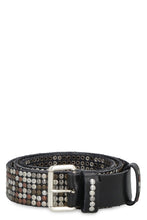 Load image into Gallery viewer, Sil studded leather belt
