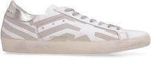 Load image into Gallery viewer, Super-Star leather low-top sneakers
