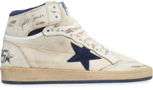 Load image into Gallery viewer, Sky-Star high-top leather and technical fabric sneakers
