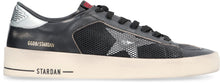 Load image into Gallery viewer, Stardan Leather and fabric low-top sneakers
