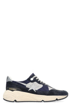 Load image into Gallery viewer, Running Sole leather and fabric low-top sneakers
