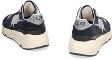 Load image into Gallery viewer, Running Sole leather and fabric low-top sneakers
