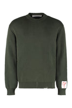 Load image into Gallery viewer, Douglas cotton crew-neck sweater
