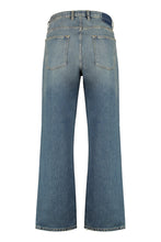 Load image into Gallery viewer, 5-pocket straight-leg jeans
