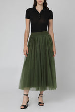 Load image into Gallery viewer, Midi tulle skirt
