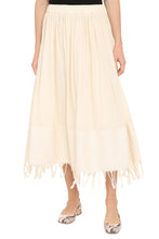 Load image into Gallery viewer, Cotton midi skirt
