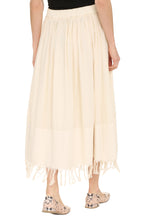 Load image into Gallery viewer, Cotton midi skirt

