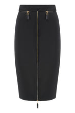 Load image into Gallery viewer, Lightweight crepe skirt with zip
