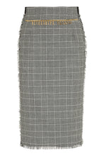 Load image into Gallery viewer, Prince of Wales checked pencil skirt

