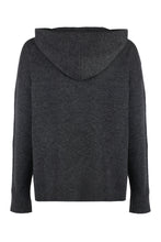 Load image into Gallery viewer, Hooded wool and cashmere sweater
