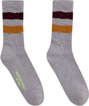 Load image into Gallery viewer, Striped detail cotton blend socks
