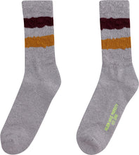Load image into Gallery viewer, Striped detail cotton blend socks
