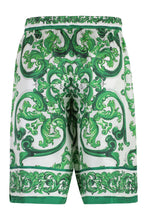 Load image into Gallery viewer, Printed silk bermuda shorts
