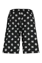 Load image into Gallery viewer, Printed cotton bermuda shorts
