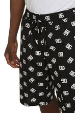 Load image into Gallery viewer, Printed cotton bermuda shorts

