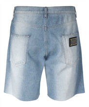 Load image into Gallery viewer, Denim bermuda shorts
