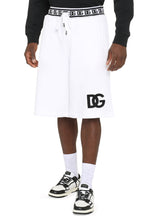 Load image into Gallery viewer, Cotton embroidered bermuda shorts

