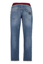 Load image into Gallery viewer, Logoed side stripe jeans
