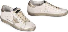 Load image into Gallery viewer, Superstar leather low-top sneakers
