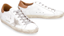 Load image into Gallery viewer, Superstar leather low-top sneakers
