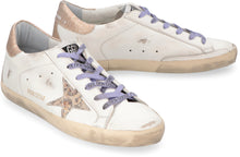 Load image into Gallery viewer, Superstar leather low-top sneakers
