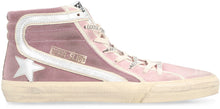 Load image into Gallery viewer, Slide suede high-top sneakers
