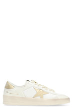 Load image into Gallery viewer, Stardan leather and fabric low-top sneakers
