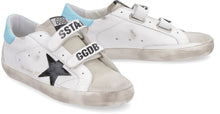 Load image into Gallery viewer, Old School leather low-top sneakers
