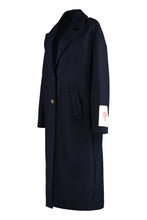 Load image into Gallery viewer, Bertina single-breasted wool coat
