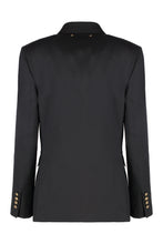 Load image into Gallery viewer, Diva Double-breasted wool blazer

