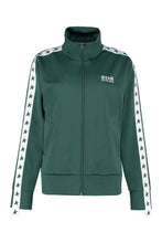 Load image into Gallery viewer, Contrasting stripes full-zip jacket
