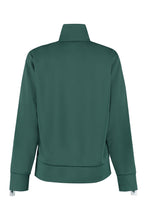 Load image into Gallery viewer, Contrasting stripes full-zip jacket
