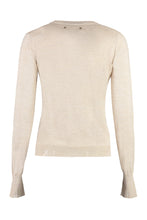 Load image into Gallery viewer, Crew-neck wool sweater
