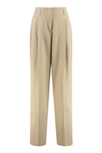 Load image into Gallery viewer, High-waist wide-leg trousers
