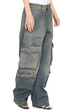Load image into Gallery viewer, Irina Cotton cargo-trousers
