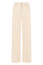Load image into Gallery viewer, Denim cottonwide leg jeans
