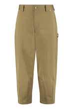 Load image into Gallery viewer, Cotton cropped trousers
