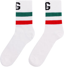 Load image into Gallery viewer, Terry-cloth socks with logo
