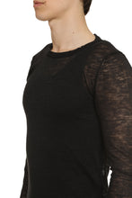 Load image into Gallery viewer, Long sleeve crew-neck sweater

