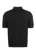 Load image into Gallery viewer, Jacquard knit polo shirt

