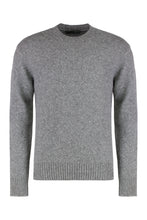 Load image into Gallery viewer, Sweater with round neck in wool blend
