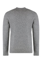 Load image into Gallery viewer, Sweater with round neck in wool blend
