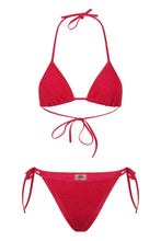Load image into Gallery viewer, Jean triangle bra bikini
