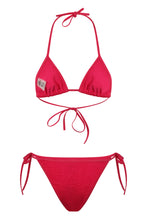 Load image into Gallery viewer, Jean triangle bra bikini
