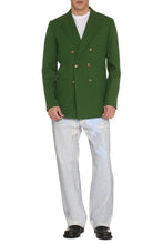 Load image into Gallery viewer, Double-breasted virgin wool jacket
