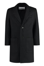 Load image into Gallery viewer, Single-breasted wool coat
